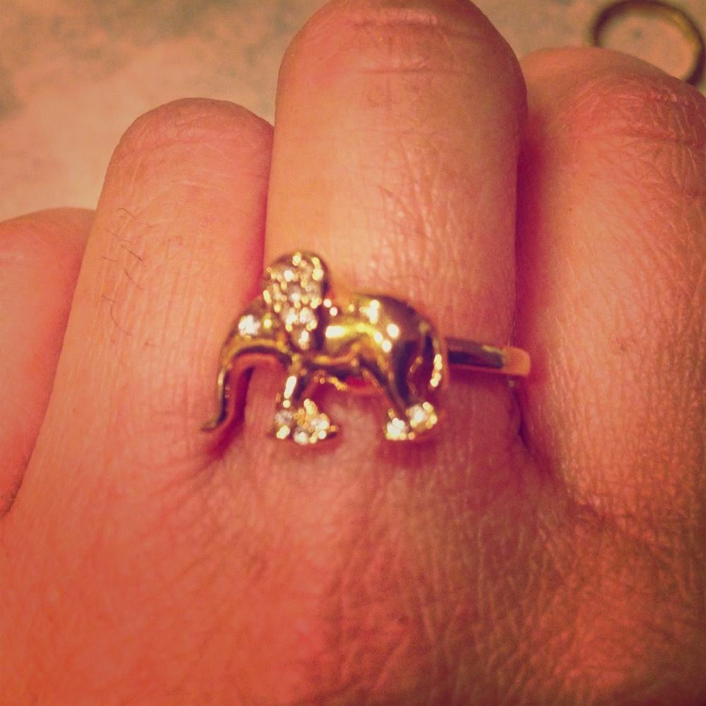 Elephant Ann Taylor ring